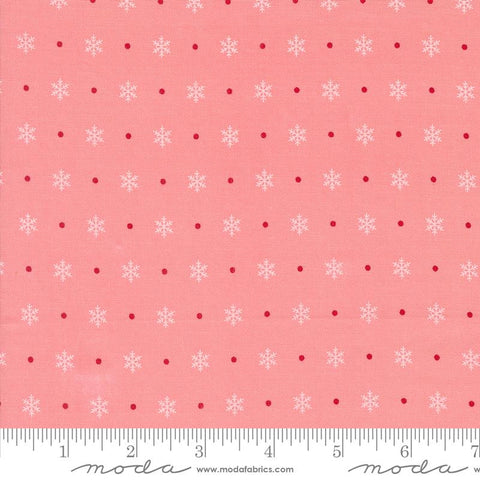 "Kitty Christmas"-Snowflake Cheeky by Urban Chiks for Moda