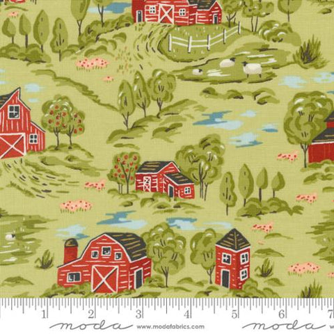 "Farmstead" Farmstead Celery by Stacy Iest Hsu for Moda