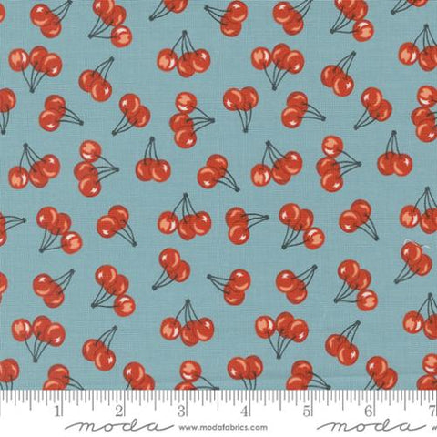 "Farmstead" Mountain Stream Cherries by Stacy Iest Hsu for Moda