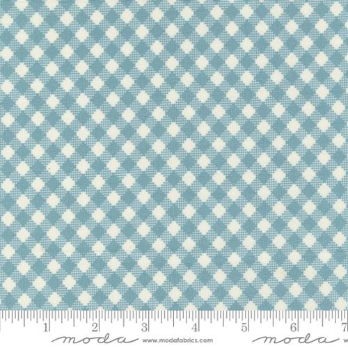 "Farmstead" Mountain Stream Bias Gingham by Stacy Iest Hsu for Moda