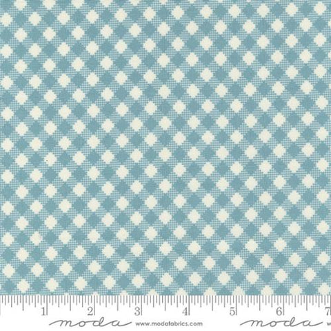 "Farmstead" Mountain Stream Bias Gingham by Stacy Iest Hsu for Moda