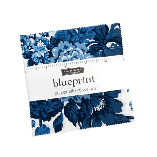"Blueprint" 42 piece Charm by Camille Roskelley for Moda