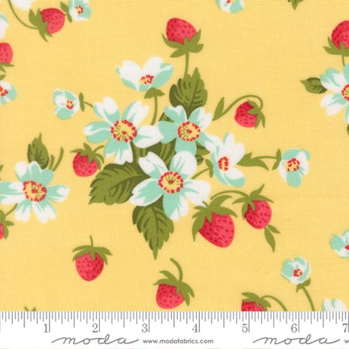 "Bloomsberry" Buttermilk by Camille Roskelley for Moda