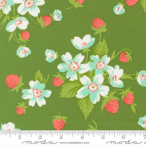 "Bloomsberry" Green by Camille Roskelley for Moda