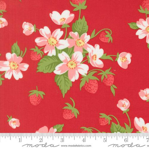 "Bloomsberry" Red by Camille Roskelley for Moda