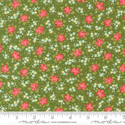 "Bloomsberry" Green by Camille Roskelley for Moda