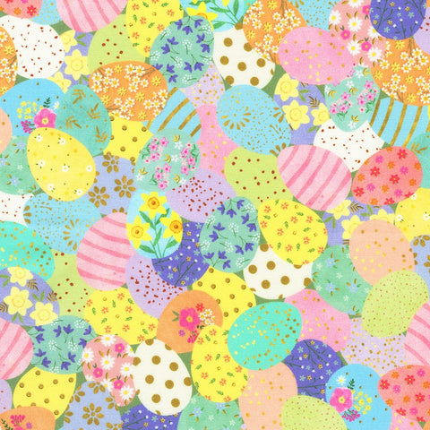 "Happy Easter" Spring By Dotty and Lottie for Robert Kaufman