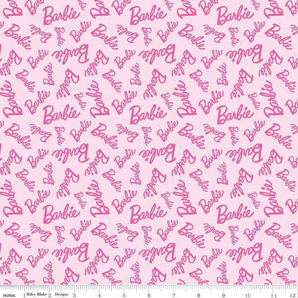 "Barbie™ Girl" Toss Blush for Riley Blake