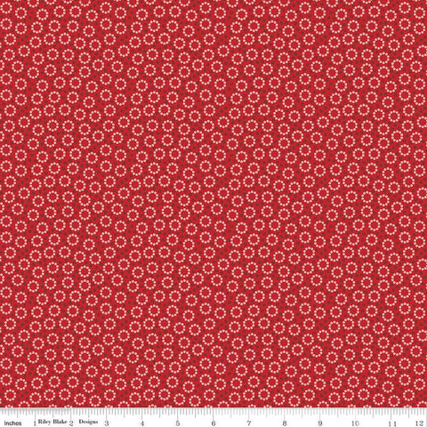 "Home Town"- Miller Schoolhouse Red by Lori Holt of Bee in My Bonnet for Riley Blake