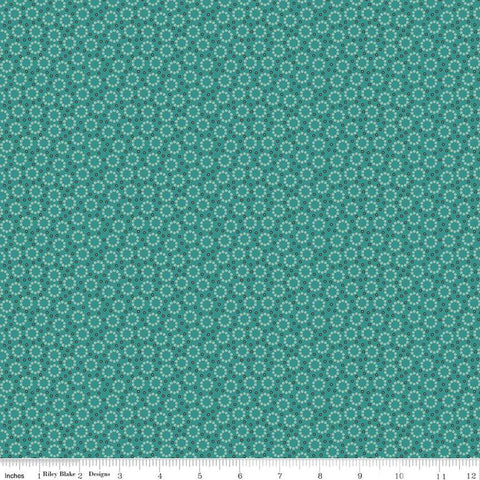 "Home Town"- Miller Teal by Lori Holt of Bee in My Bonnet for Riley Blake
