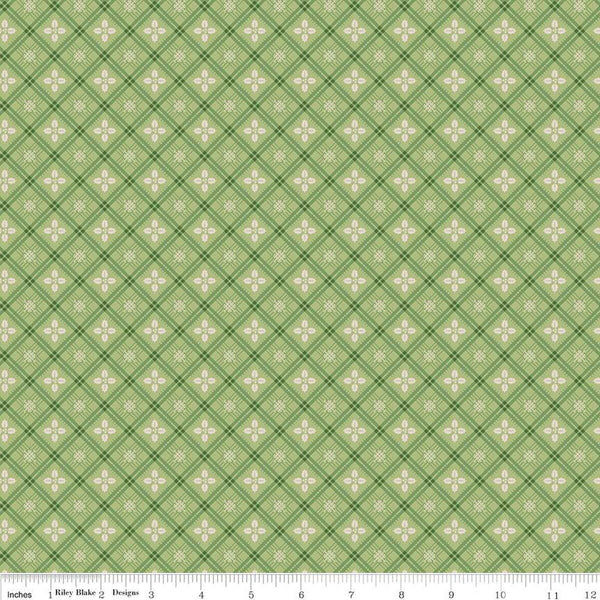 "Home Town Holiday" Holly Lettuce by Lori Holt of Bee in My Bonnet for Riley Blake