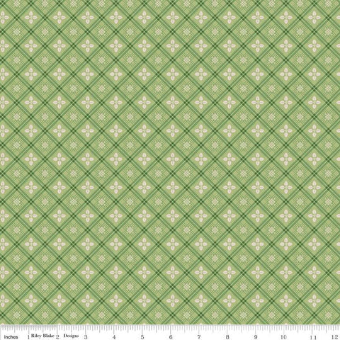 "Home Town Holiday" Holly Lettuce by Lori Holt of Bee in My Bonnet for Riley Blake
