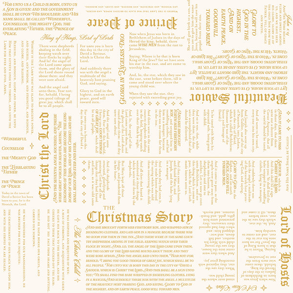 "Christmas Wishes" Christmas Story Cream by The RBD Designers for Riley Blake