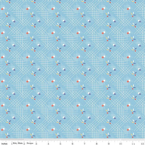 "Always in Season" Criss-Cross Sky by American Jane for Riley Blake