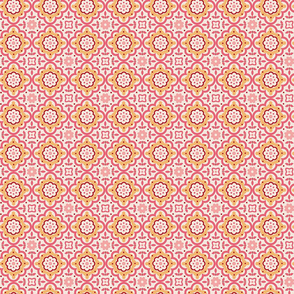 "Piece & Plenty"- Cheerful Coral by Lori Holt of Bee in My Bonnet for Riley Blake