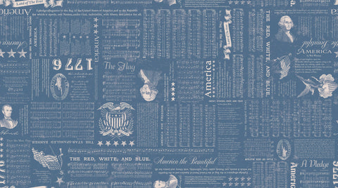 "Americana"-Liberty Denim by Lori Holt of Bee in My Bonnet for Riley Blake