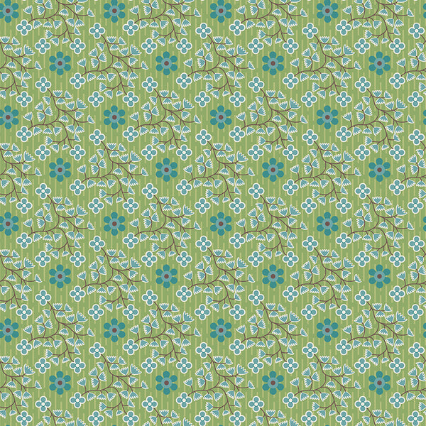 "Gentler TImes"-Swell Basil by Lori Holt of Bee in My Bonnet for Riley Blake