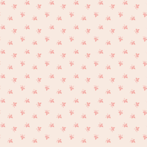 "Gentler Times"-Endearing Coral by Lori Holt of Bee in My Bonnet for Riley Blake