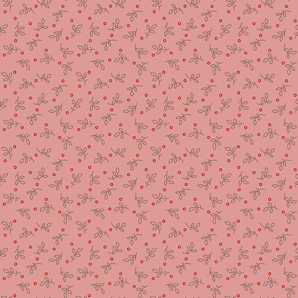 "Gentler Times"-Pleasant Coral by Lori Holt of Bee in My Bonnet for Riley Blake