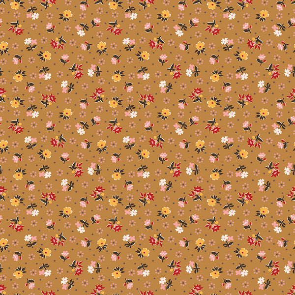 "Gentler Times"-Reunion Butterscotch by Lori Holt of Bee in My Bonnet for Riley Blake