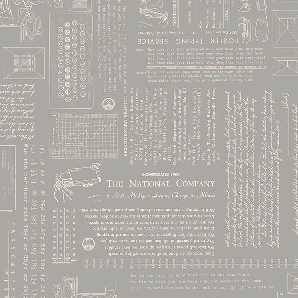 "Type/ography"-Cobblestone by Lori Holt of Bee in My Bonnet for Riley Blake