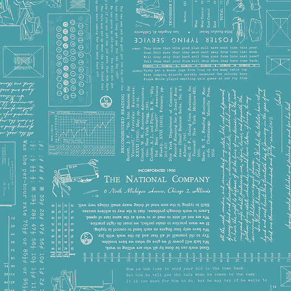 "Type/ography"-Raindrop by Lori Holt of Bee in My Bonnet for Riley Blake