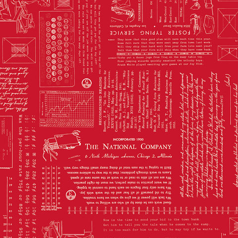 "Type/ography"-Schoolhouse by Lori Holt of Bee in My Bonnet for Riley Blake