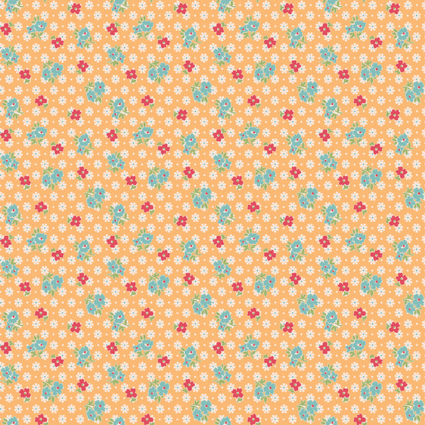 "Farmer's Daughter" Feedsack Marigold by Lori Holt of Bee in My Bonnet for Riley Blake