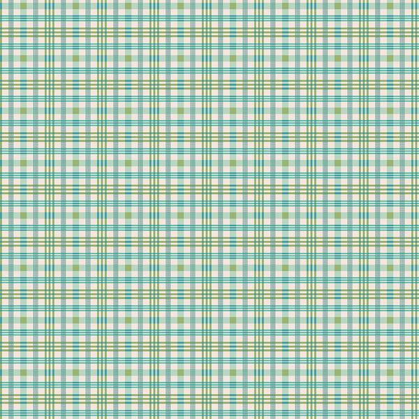"Farmer's Daughter"  Plaid Sea Glass by Lori Holt of Bee in My Bonnet for Riley Blake