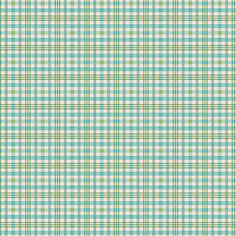 "Farmer's Daughter"  Plaid Sea Glass by Lori Holt of Bee in My Bonnet for Riley Blake