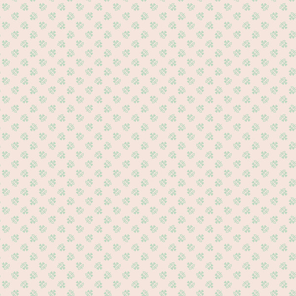 "Farmer's Daughter"-Clover Background Sage by Lori Holt of Bee in My Bonnet for Riley Blake