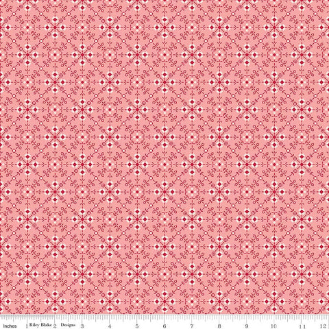 "Berry & Sage" Homemade Coral By Lori Holt For Riley Blake