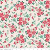 "Berry & Sage" Floral Latte By Lori Holt For Riley Blake