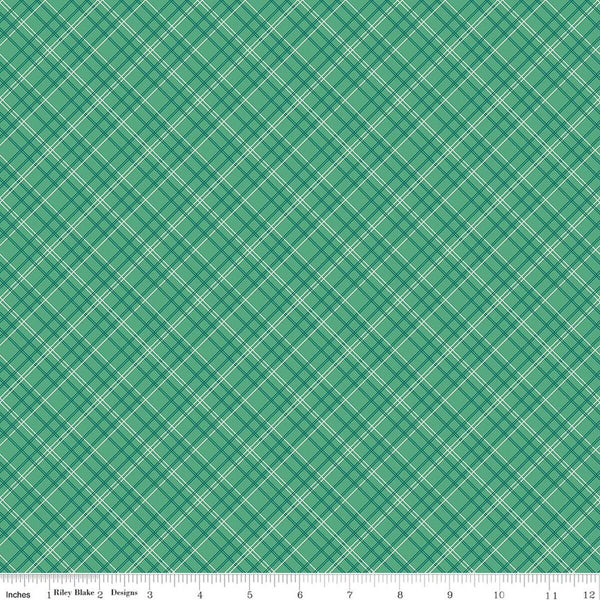 "Berry & Sage" Plaid Alpine By Lori Holt For Riley Blake