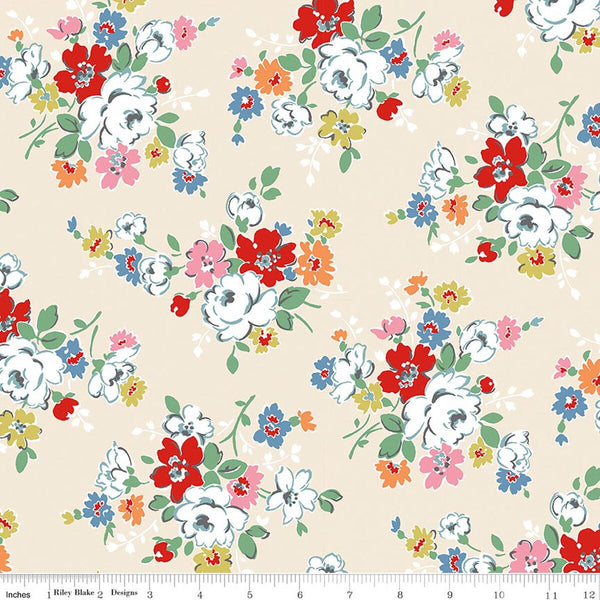 "Cath Kidston® Signature Collection" Clifton Rose Cream
