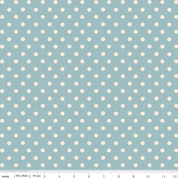"Cath Kidston® Signature Collection" Button Spot Blue