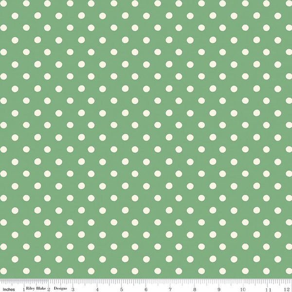 "Cath Kidston® Signature Collection" Button Spot Green