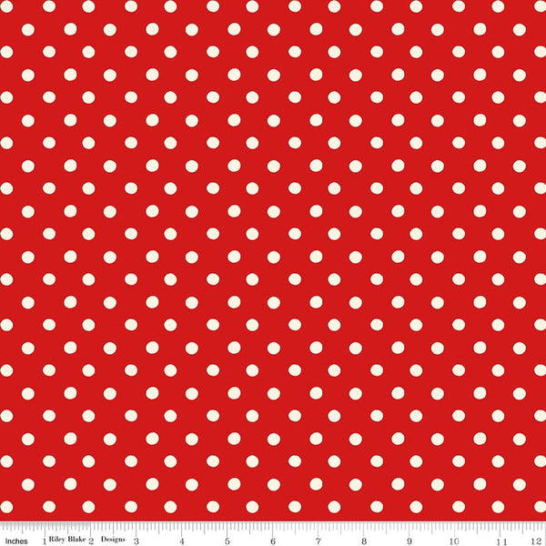 "Cath Kidston® Signature Collection" Button Spot Red