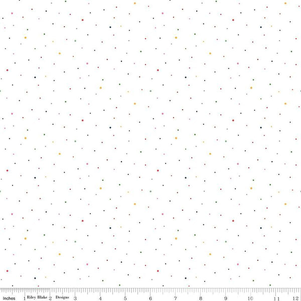 "Happy Haven" Rainbow Dapple Dot By Shawn Wallace For Riley Blake