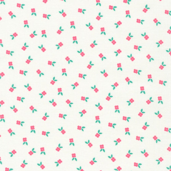 "Flowerhouse: Hints of Prints"-FLHD-21899-10 PINK for Robert Kaufman
