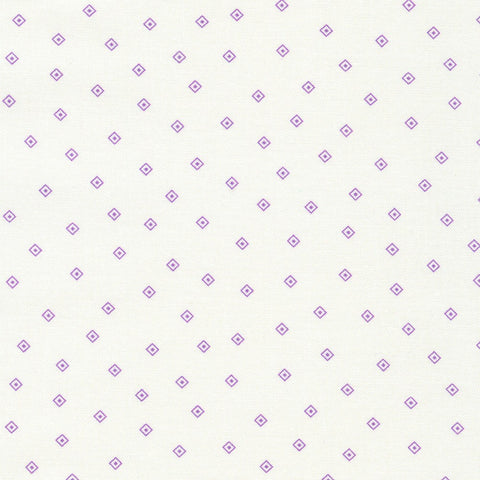 "Flowerhouse: Hints of Prints"-FLHD-21900-6 PURPLE for Robert Kaufman