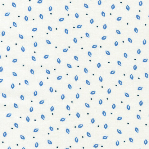 "Flowerhouse: Hints of Prints"-FLHD-21903-4 BLUE for Robert Kaufman