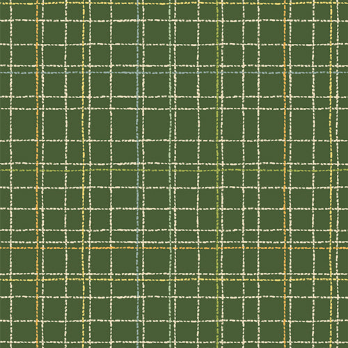 "Grow & Harvest"-Lined Seedbed Fresh by Alexandra Bordallo for Art Gallery Fabrics