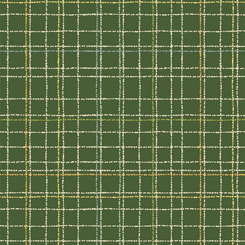 "Grow & Harvest"-Lined Seedbed Fresh by Alexandra Bordallo for Art Gallery Fabrics