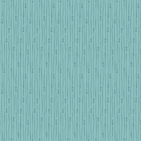 "Hollyhock Lane"-Teal Rain by Poppie Cotton