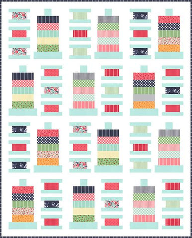 Strippy Spools by It's Sew Emma