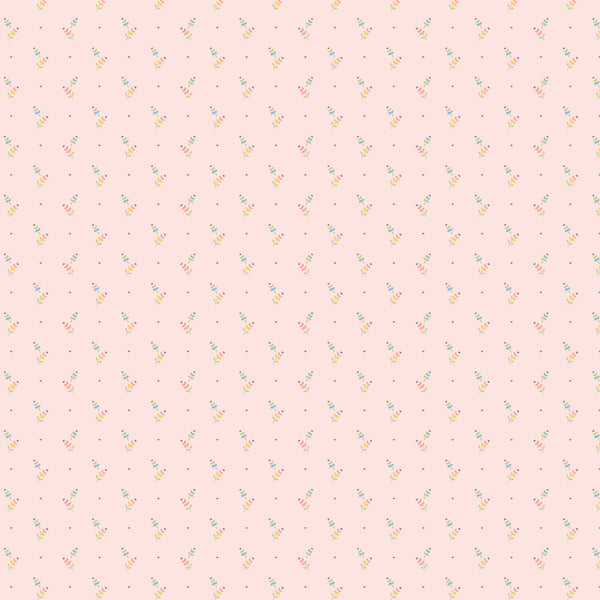 "Hollyhock Lane"-Kindness Pink by Poppie Cotton