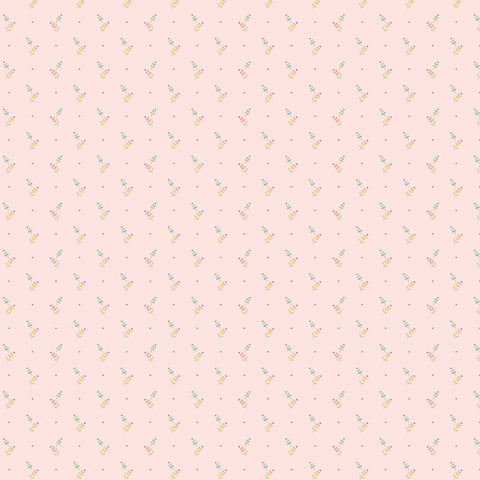 "Hollyhock Lane"-Kindness Pink by Poppie Cotton
