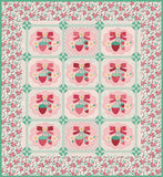 "Berry & Sage" Strawberry Crush Sew Along Quilt Kit By Lori Holt