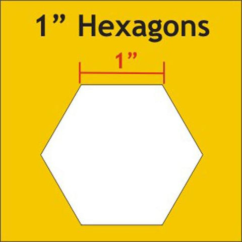 Hexagon 1" 100pcs HEX100 Paper Pieces#1